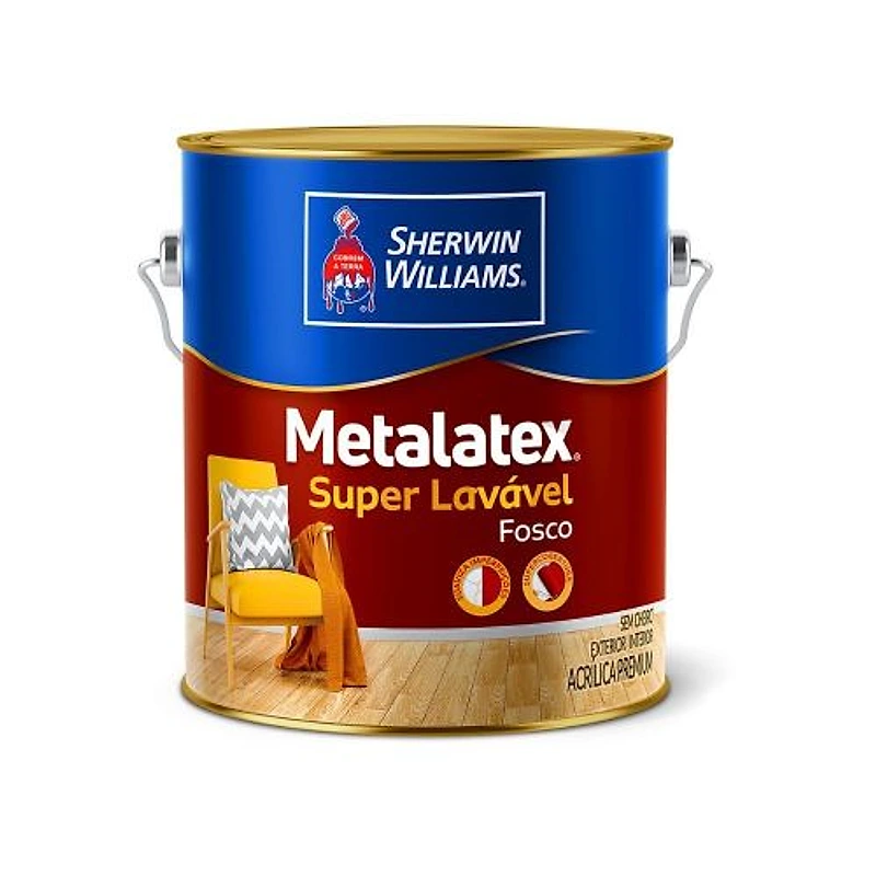 Base VY Tinta Acrílica Metalatex Fosco Perfeito 800ml — Campinas
