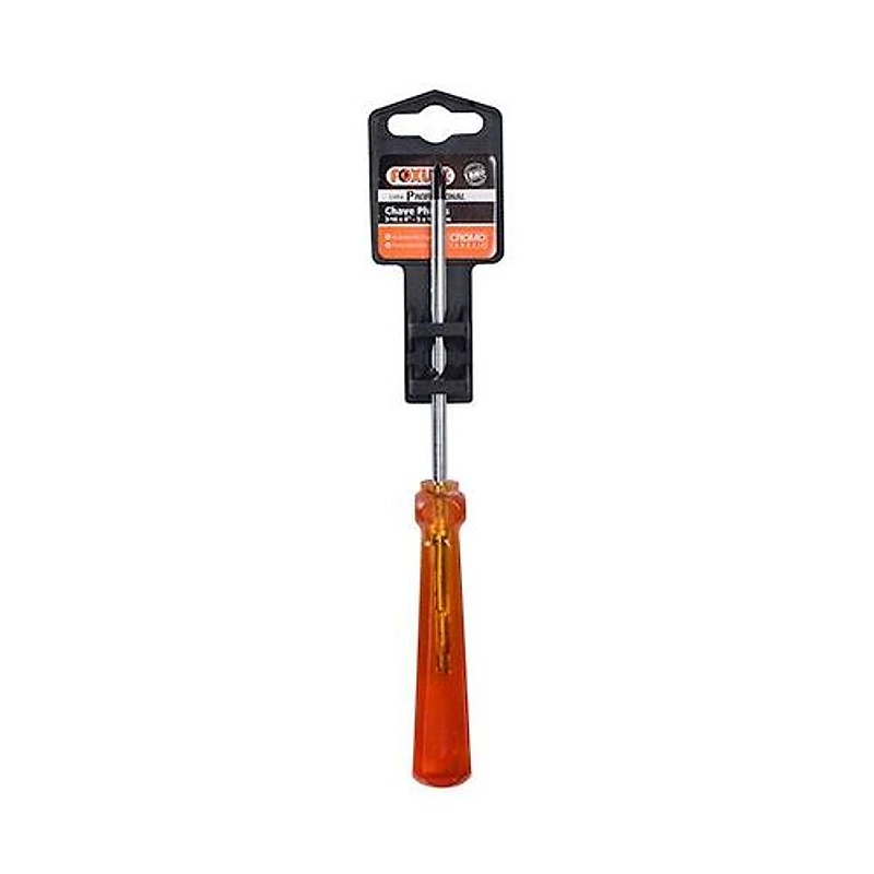 Chave Phillips 3/16" x 4" Famastil Ponta Imantada Laranja — Campinas
