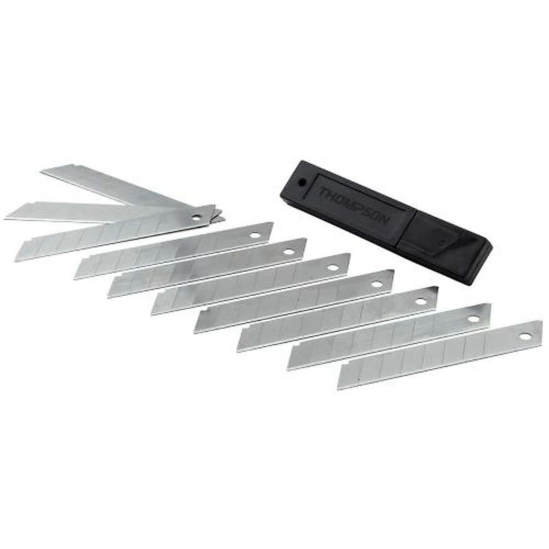 Lâmina de Estilete 18mm com 10 Peças Thompson — Campinas