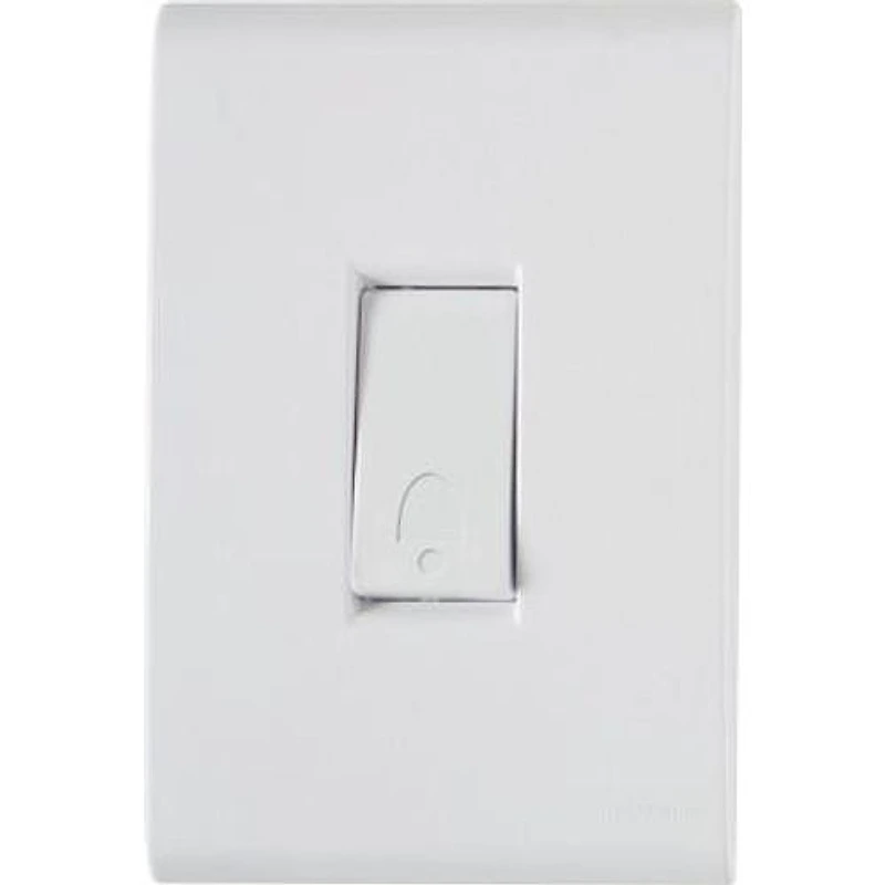 Conjunto 4x2 com Pulsador Campainha 10A Branco Tramontina Liz 57170007 — Campinas