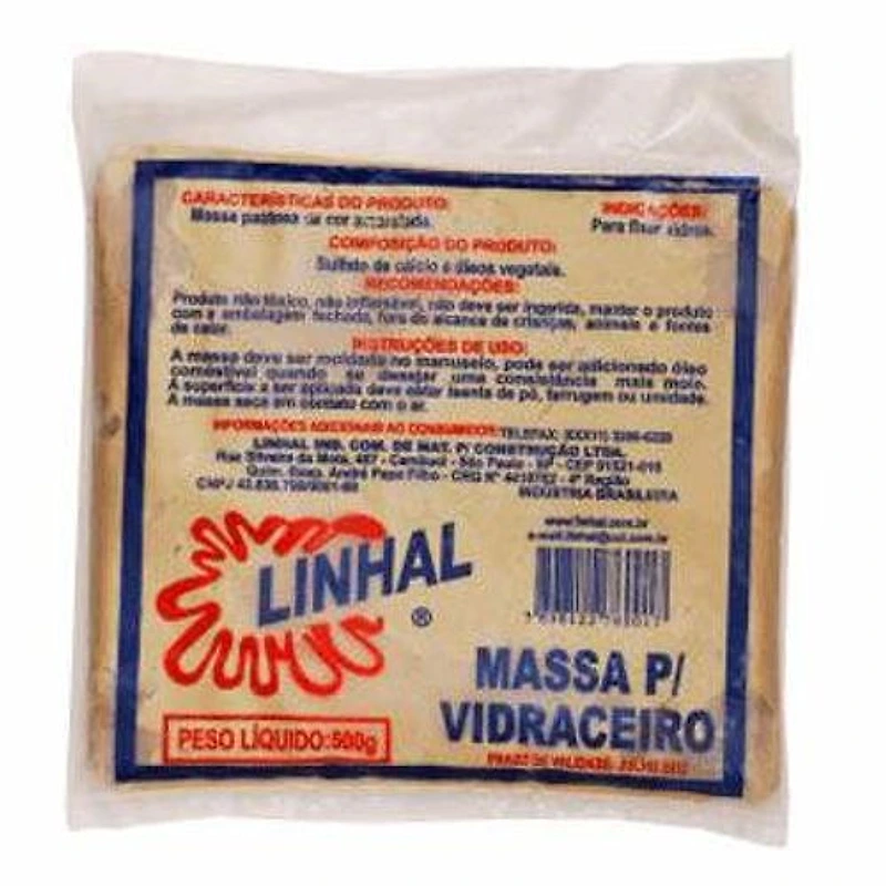 Massa para Vidraceiro 500g Linhal 20012 — Campinas