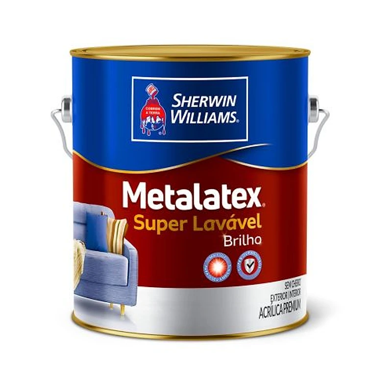 Base Tintométrica Metalatex Acrílica Brilho Perfeito Semibrilho Base VY 900ml — Campinas
