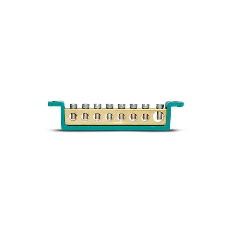 Barramento DIN de Terra com 08 Terminais e Suporte Steck — Campinas